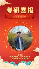 永利集团yl6809考研风华榜——王兆...